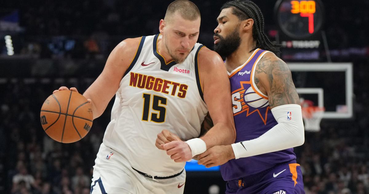 Jokic scores 26 and Murray adds 24 to lead the hot-shooting Nuggets past the Suns 130-112 |