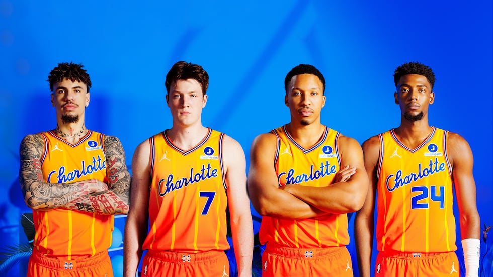 The Charlotte Hornets are putting a splash of orange on this season’s City Edition uniforms...