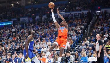 Full injury report for Tuesday's Warriors vs. Thunder matchup