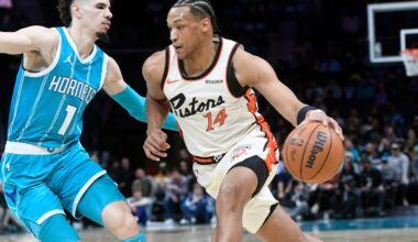 Detroit Pistons reunite with Wendell Moore Jr. on two-way contract