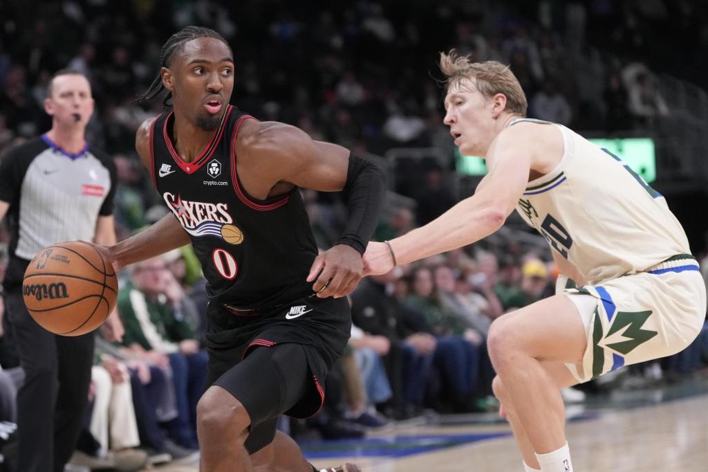 'Special' Tyrese Maxey scores 54 as 76ers win in Milwaukee