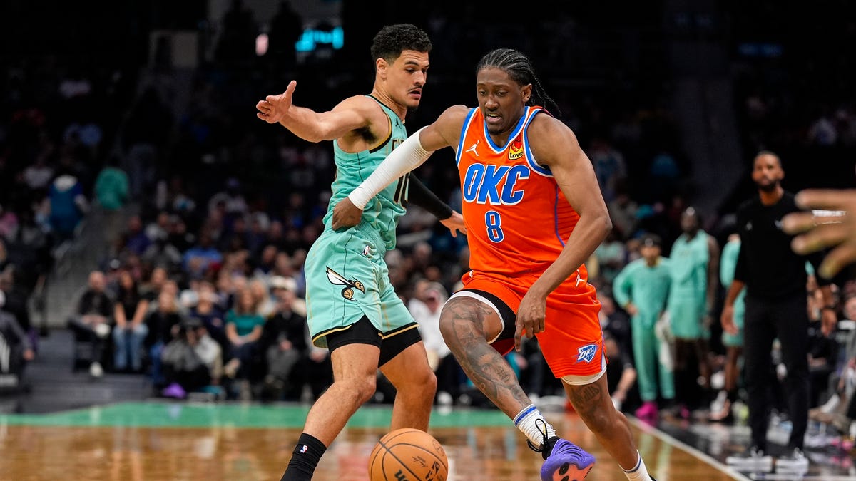 Full injury report for Saturday's Thunder vs. Hornets matchup