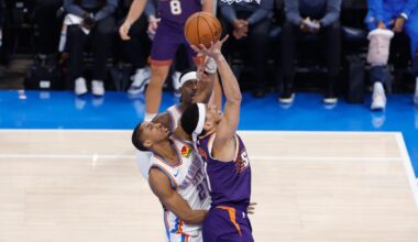 Full injury report for Friday's Suns vs. Thunder matchup