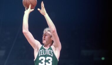 Celtics legend Larry Bird weighs in on the NBA's 3-point revolution