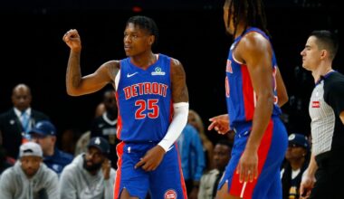 Detroit Pistons G out another four weeks