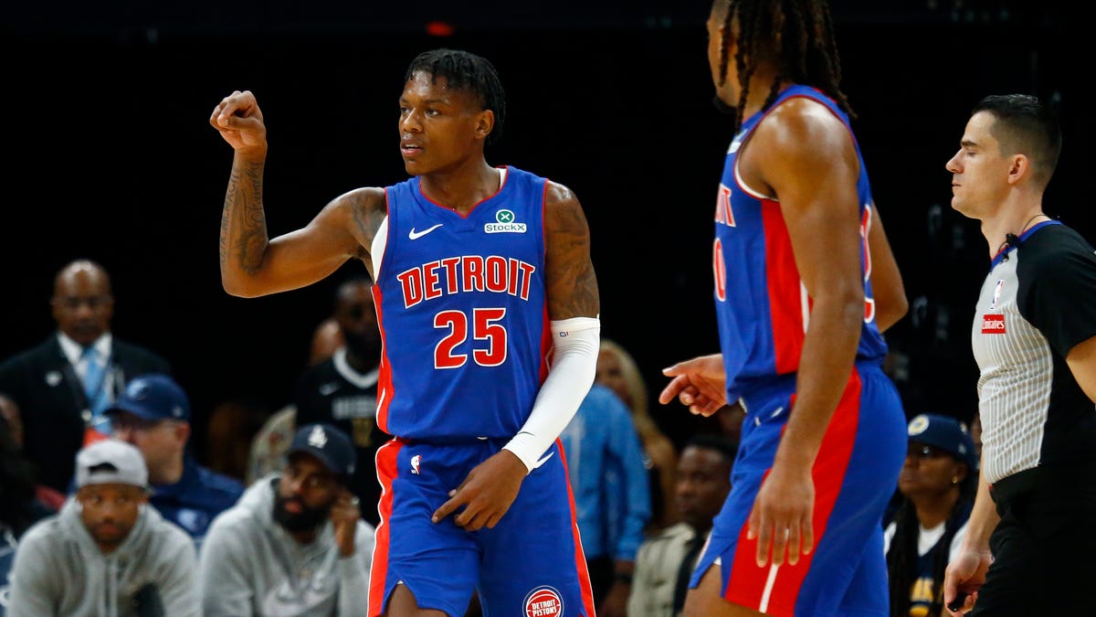 Detroit Pistons G out another four weeks