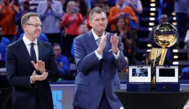 Watch OKC Thunder GM Sam Presti's entire Oklahoma Hall of Fame speech