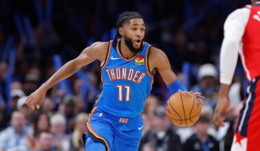 What happened at OKC Thunder's Saturday, Nov. 1 practice