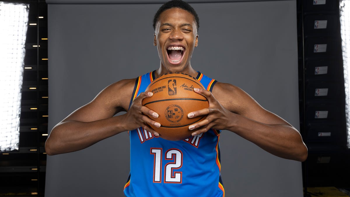 Why Thomas Sorber has been around Thunder as he recovers from torn ACL