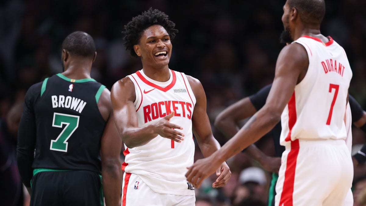 Kevin Durant on Amen Thompson guarding Celtics star Jaylen Brown