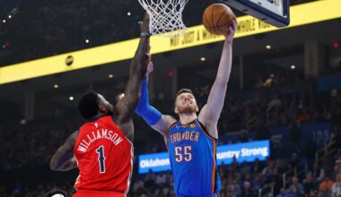 What did Jaylin Williams, Isaiah Hartenstein frontcourt show?