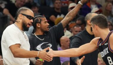 Suns face Warriors without injured starters Jalen Green, Dillon Brooks