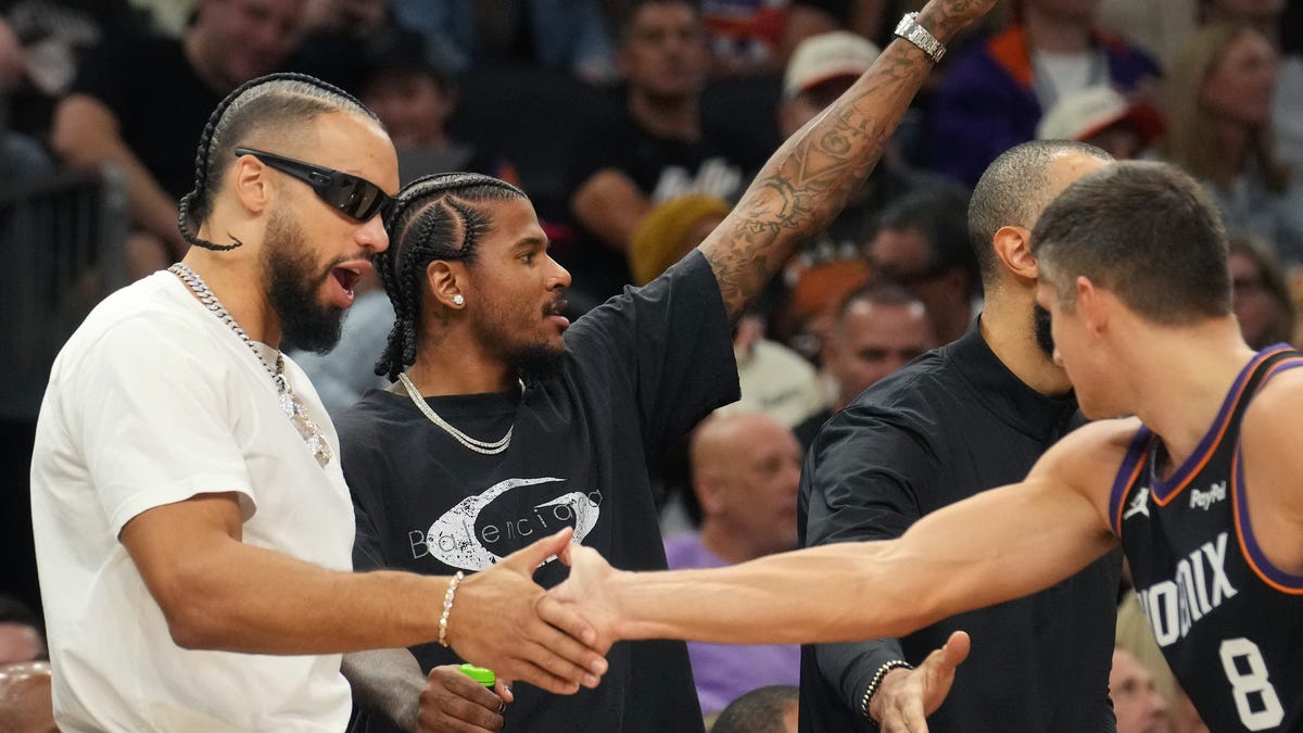 Suns face Warriors without injured starters Jalen Green, Dillon Brooks