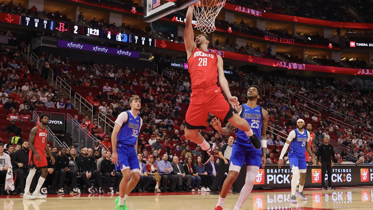 Rockets top Mavs as Alperen Sengun, Amen Thompson shine