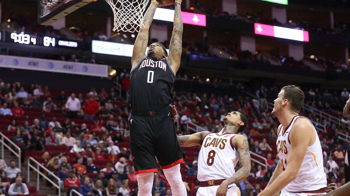 Rockets jersey history No. 0