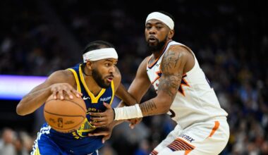 Warriors snap two-game slide with 118-107 win over Suns