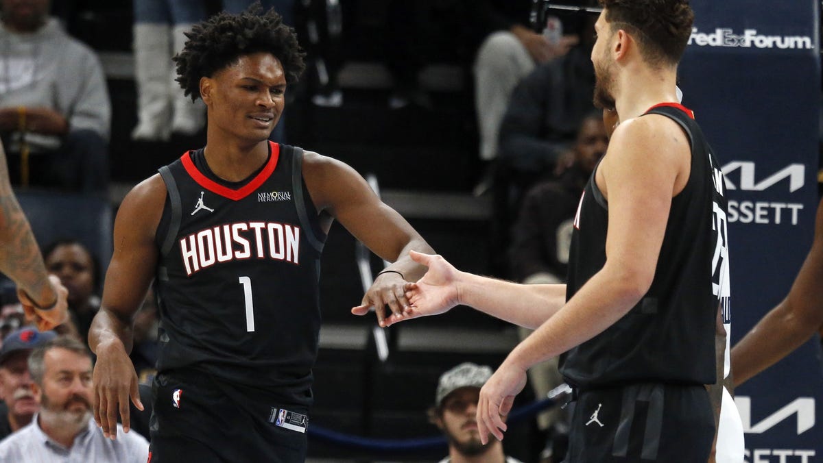 Five straight! Rockets rout Grizzlies as Amen Thompson excels on road