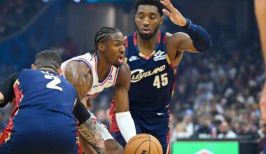 Nick Nurse explains heavy minutes by Sixers guards after loss to Cavs