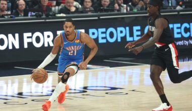 Full injury report for Sunday's Trail Blazers vs. Thunder matchup