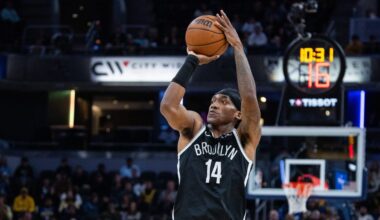 Nets' Terance Mann (shoulder) probable Friday vs. Pistons in NBA Cup