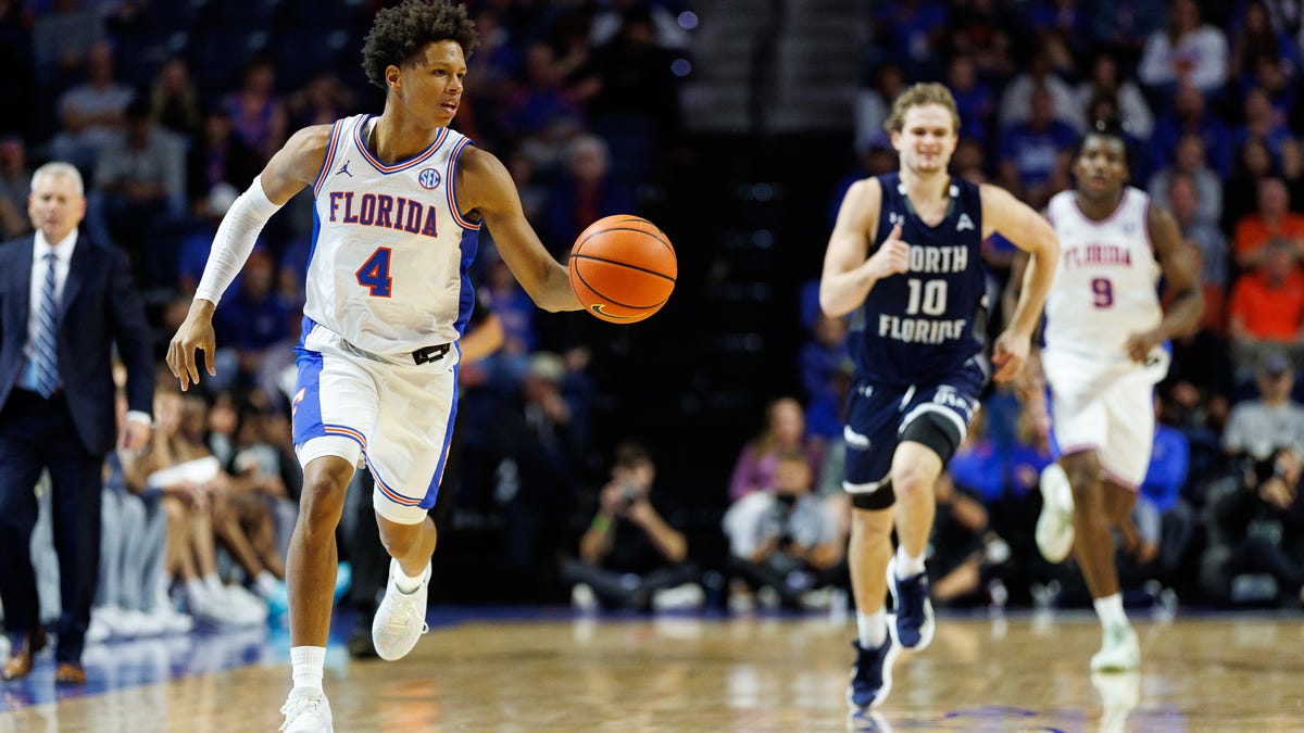 Florida basketball falls in The Athletic's rankings after Week 1