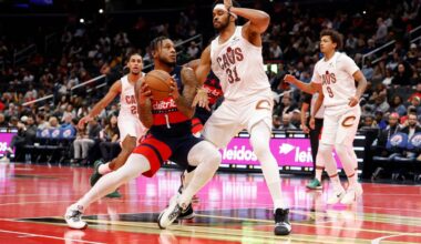 Donovan Mitchell and Cavs blow out Wizards for third straight win