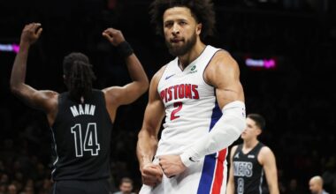 Cunningham, Duren lead Pistons to blowout win vs. Nets to open Emirates NBA Cup