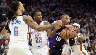 Thunder rolls past Russell Westbrook, Kings to open NBA Cup group play