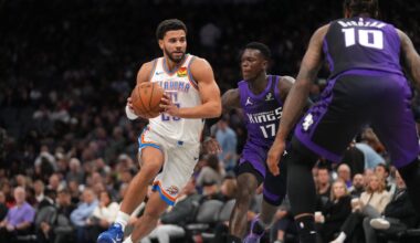 Full injury report for Wednesday's Kings vs. Thunder matchup