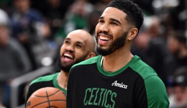 Derrick White says Jayson Tatum is proud he got 1st tech with Celtics