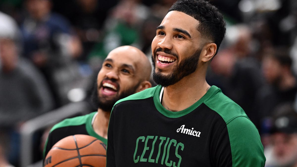 Derrick White says Jayson Tatum is proud he got 1st tech with Celtics