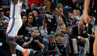 Memphis Grizzlies' Ja Morant injury update, leaves game with calf soreness