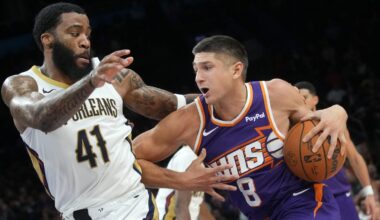 Suns-Hawks live updates. Phoenix down 2 starters vs Atlanta