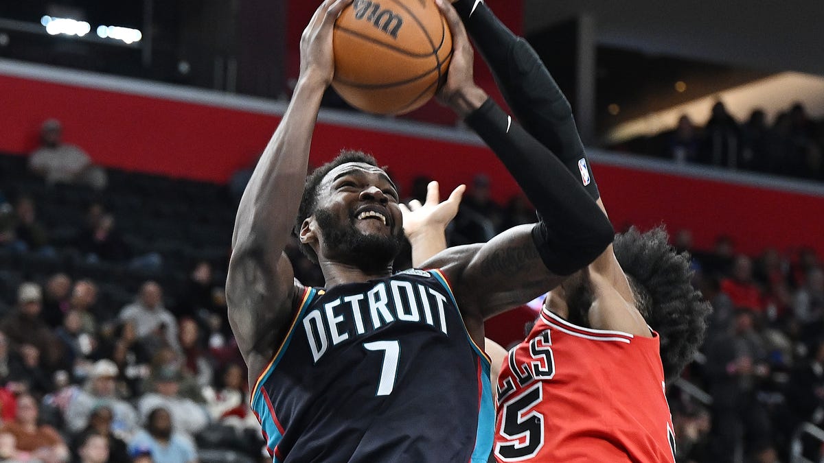 Paul Reed leads Detroit Pistons over Chicago Bulls for eighth straight win