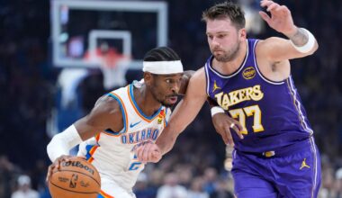 SGA, OKC roll past Luka Doncic, Los Angeles