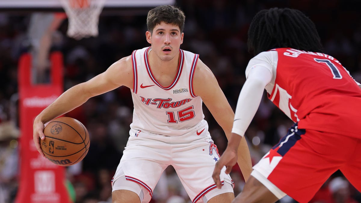 Rockets rout Wizards as Reed Sheppard stays hot
