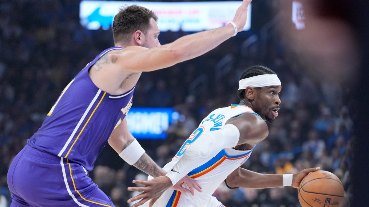 Shai Gilgeous-Alexander, OKC Thunder overpower Luka Doncic, Lakers