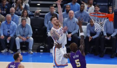 Why Isaiah Hartenstein wore a vintage OKC Hornets jersey