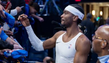 Shai Gilgeous-Alexander says resting 4th quarters has 'saved his legs'