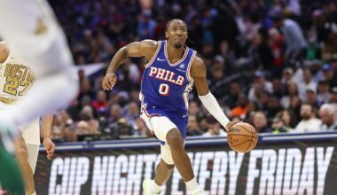 Sixers' Tyrese Maxey addresses 3rd quarter issues, winning close games