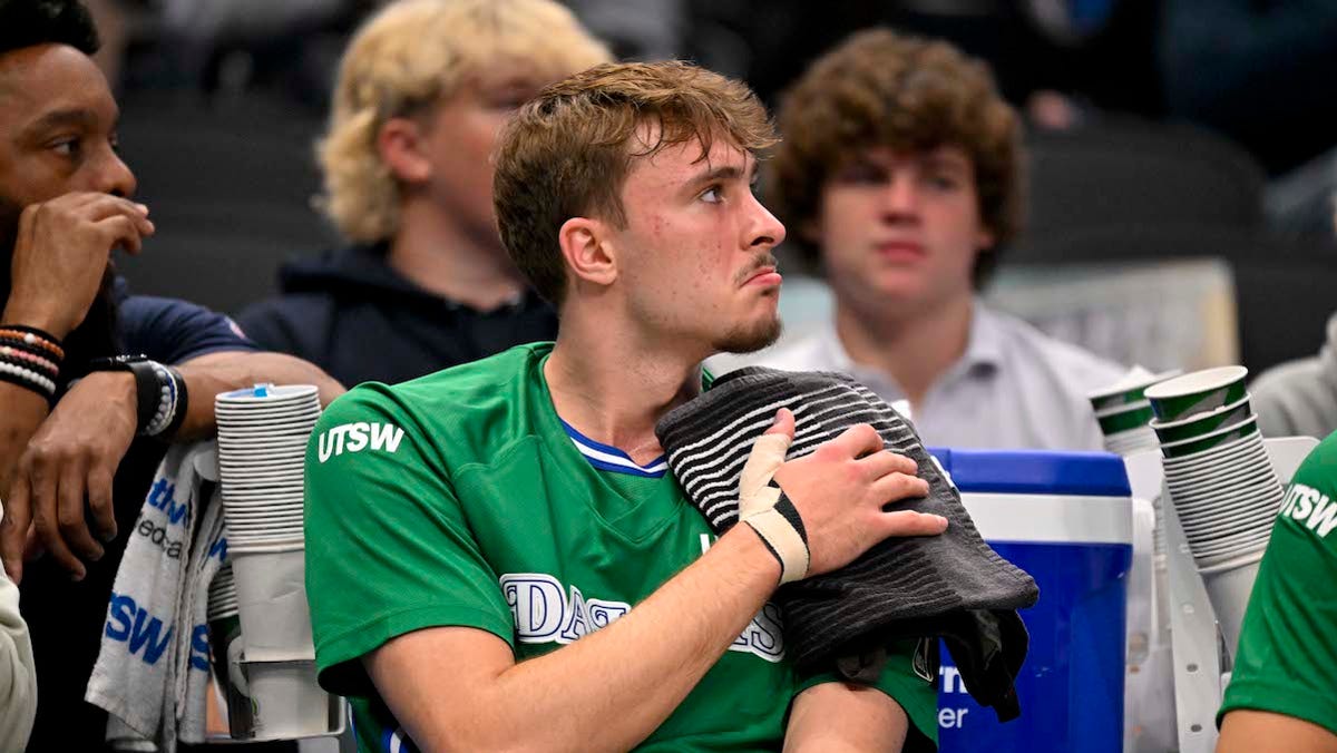 Cooper Flagg gives injury update after leaving game against Suns