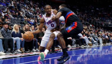 Sixers feel they missed their opportunity in NBA Cup loss to Pistons