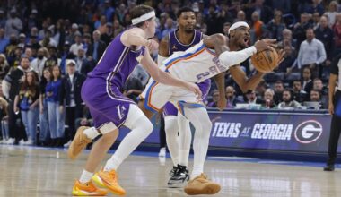 Thunder vs. Hornets same game parlay – Nov. 15