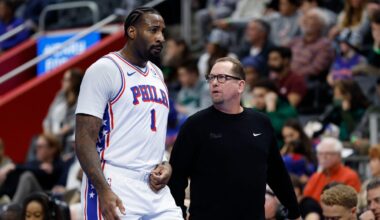 Coach Nick Nurse discusses Sixers dropping first 2 games to Pistons