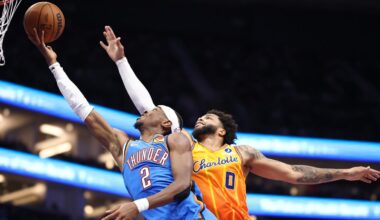 OKC Thunder roars past Charlotte Hornets as Lu Dort returns to lineup