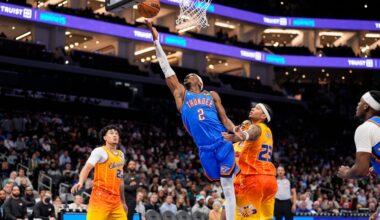 Business as usual in Thunder's 109-96 win over Hornets