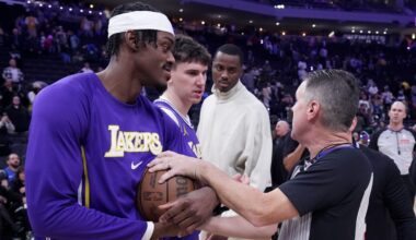 Adou Thiero tries to leave with game ball, Giannis clears up confusion