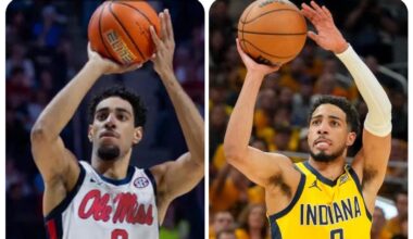 Tyrese Haliburton 'clone' playing at Ole Miss, 54% 3-point ace