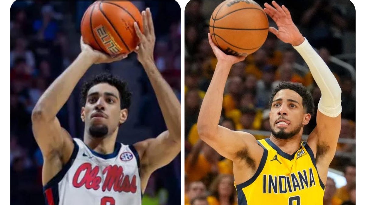 Tyrese Haliburton 'clone' playing at Ole Miss, 54% 3-point ace