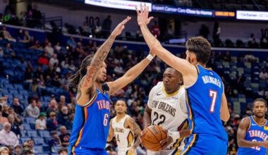 Best images from Thunder's 126-109 win over Pelicans